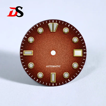 Gradient Matte Dial 28.5mm BGW9 Lume for NH35 NH38 Movement