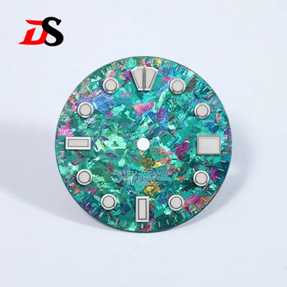 Ice Crystal Titanium Dial 28.5mm Dial BGW9 C3 Lume NH35 Movement