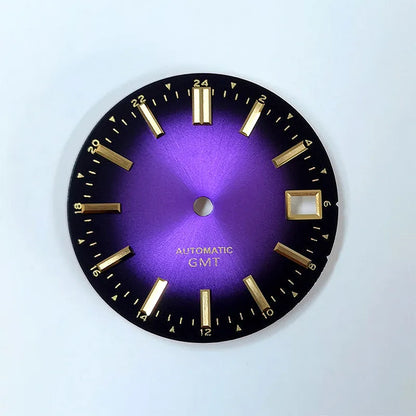 GMT Dial Gold Text