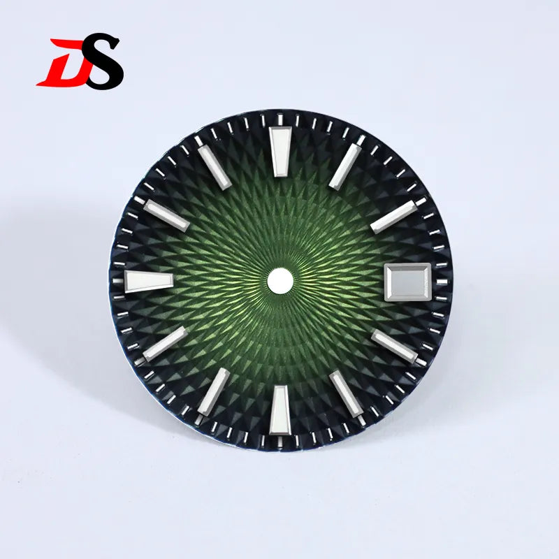 28.5mm Dial Pineapple Face Dial Diamond Pattern BGW9 Lume for NH35NH36 Movement