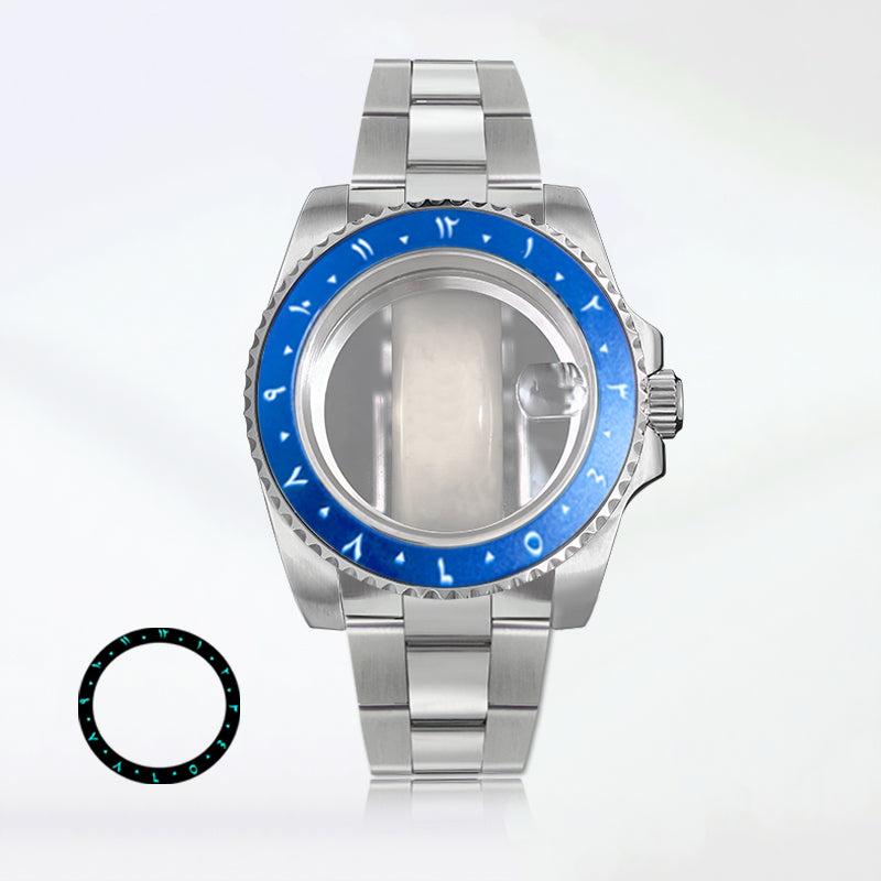 SUB Diving Case 40.5mm Stainless Steel GMT with Oyster Bracelet NH34 ETA2824