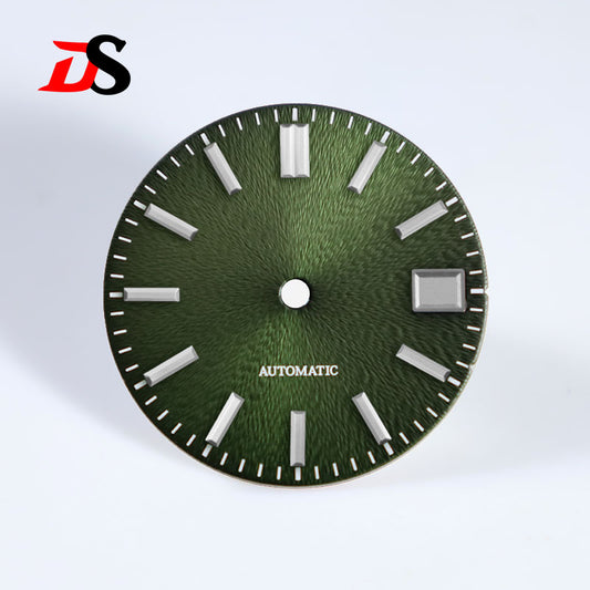 28.5mm Invisible Texture Sunburst No Lume NH35 Movement Multiple Colors