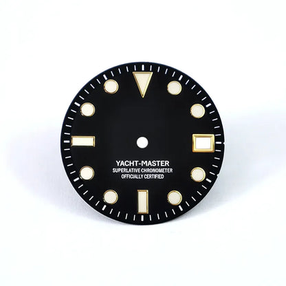 SUB 28.5mm Dial Matte Sunburst Yacht Literally Mod BGW9 C3 Lume NH35 Movement