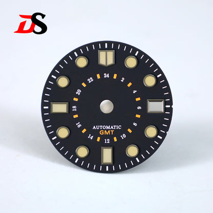 Spark Texture Vintage beige green Lume MM 28.5mm NH35 Dial