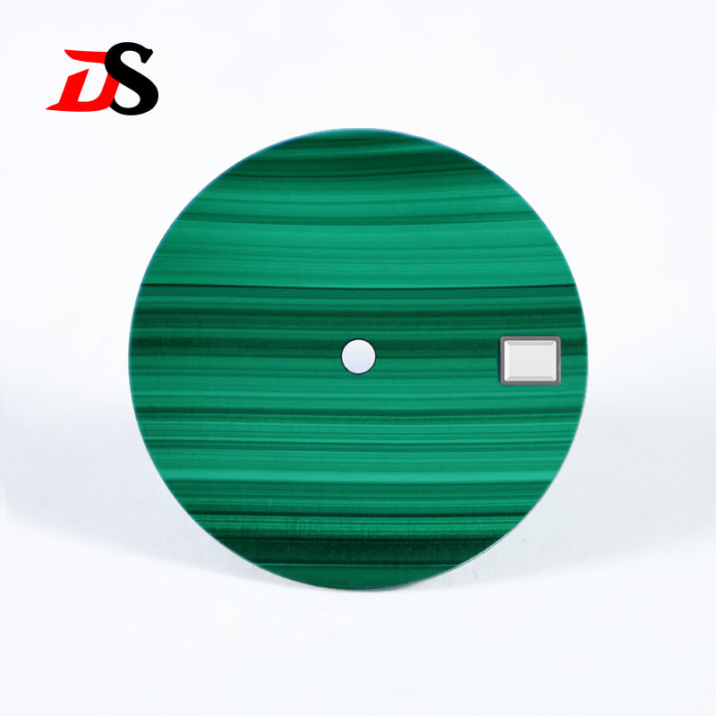 Malachite Dial For NH35 NH38 Natural Stone Sterile No Date 28.5mm