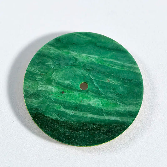 28.5mm African Jade Sterile Dial NH35NH38 Movement Stone Dial
