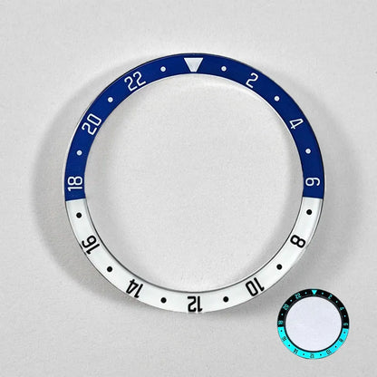 38*30.6mm Sapphire bezel blue lume