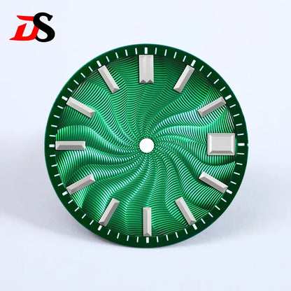 Guilloche Dial Envelope Index No Lume Sterile 28.5mm NH35NH34 Movement 3 O'clock /6O'clock /no Date