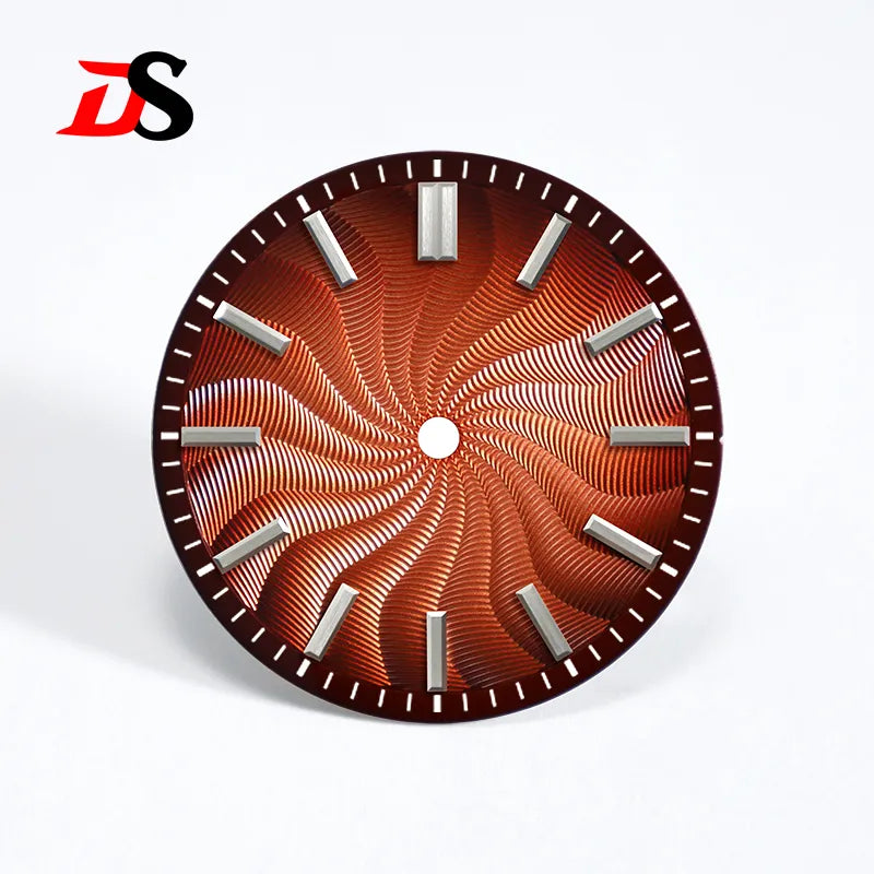 Guilloche Dial No Lume Sterile 28.5mm NH35NH34 Movement 3 O'clock /6O'clock /no Date