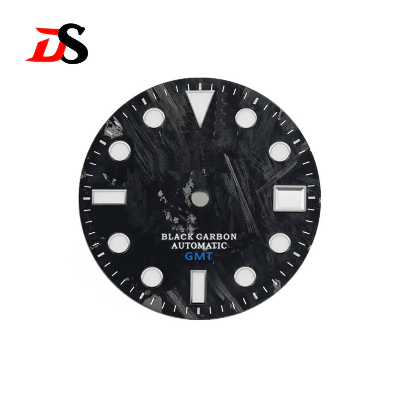 Carbon Fiber Blue Lume YM Index NH34GMT Movement BGW9 C3 Lume