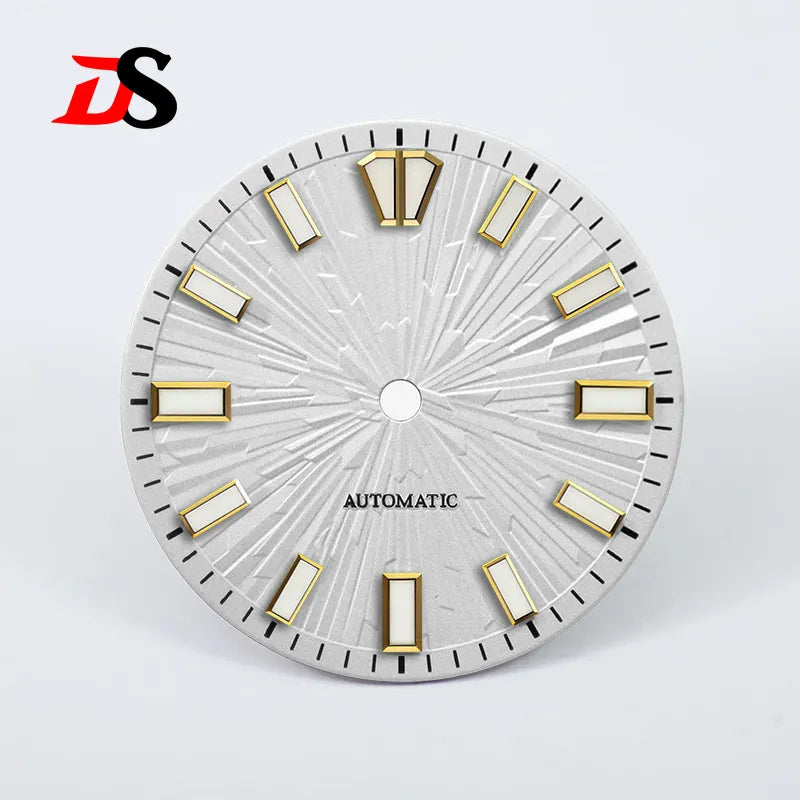 Gradient Grain 28.5mm Dial Blue Lume for NH35/NH38 Movement No Date