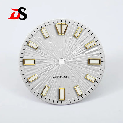 Gradient Grain 28.5mm Dial Blue Lume for NH35/NH38 Movement No Date
