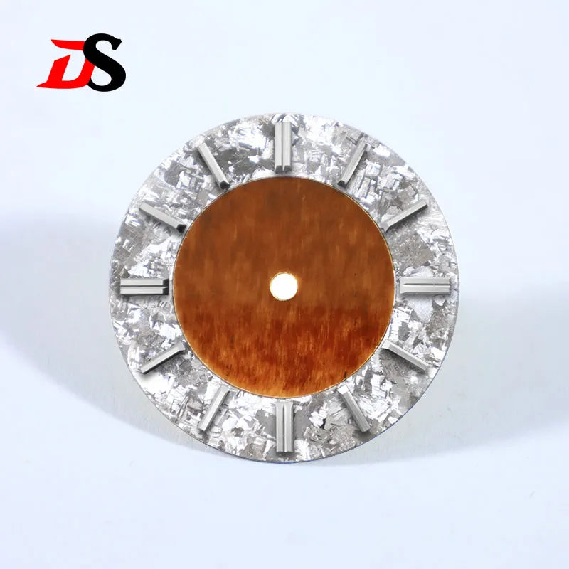 Lapis Lazuli Cryolite Dial Creative Stitching NH38 Movement No Date Tiger's Eye Blue Sand No Tick Mark Dial