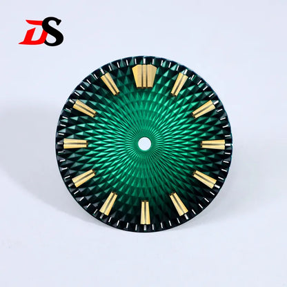28.5mm Dial Pineapple Face Dial GS Diamond Pattern No Lume Suitable for NH35NH36 Movement