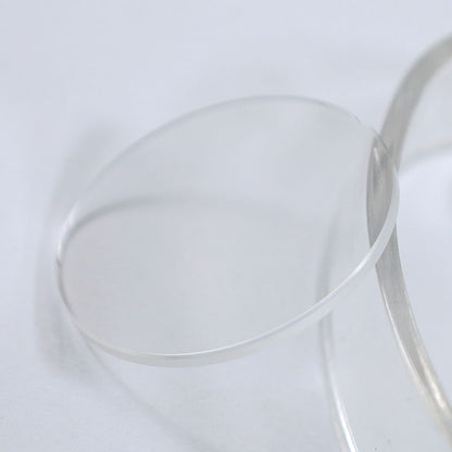 High-quality 30mm Glass Flat Mirror Without Calendar Clear and Translucent Watch Accessories