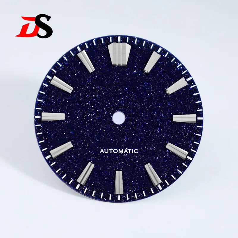 Blue Sands Dial 28.5mm Dial Blue Lume for NH35 Movement No Date Series No Lume