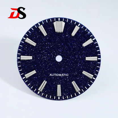 Blue Sands Dial 28.5mm Dial Blue Lume for NH35 Movement No Date Series No Lume