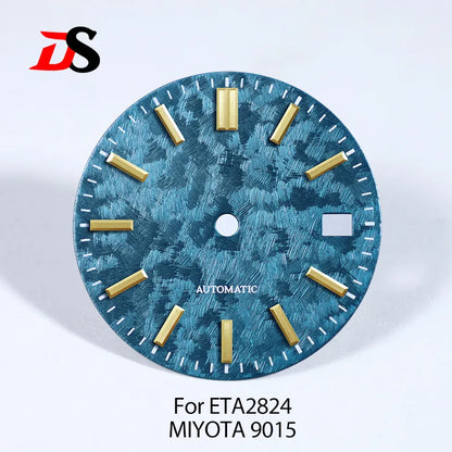 28.5mm Dial 62GS Xinzhou Sakura Dial No Lume for ETA2824 SW200 MIYOTA9015 Movement