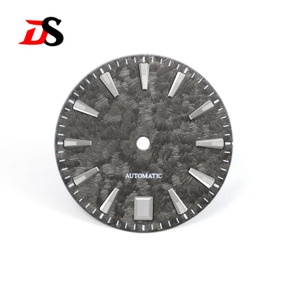 62GS 6 O'clock Date Dial Cherry Minute Mark NH35 Blue Lume Sakura Spring Light-green 28.5mm for SKX007 GS