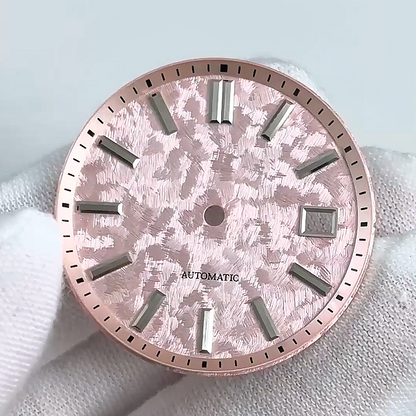 62GS Sakura 32.5mm Dial No Lume for NH35NH36 Movement GS Mod 40mm44gs Case