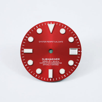 Sunburst SUB Dial Mod Luminous Dial NH35NH36 Movement 28.5mm