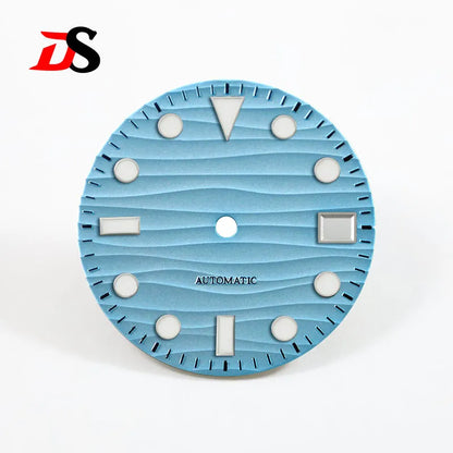 28.5mm Sea Wave Dial YM Sub BGW9 C3 Lume Date NH35 NH34 Movement
