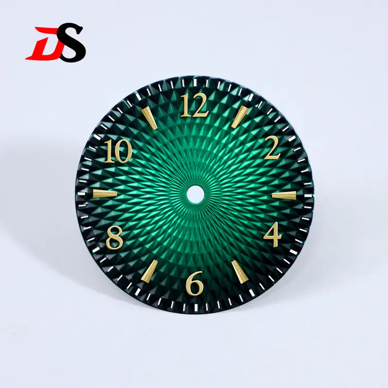28.5mm Dial Number Pineapple Face Dial Gradient Suitable for NH35NH38 Movement No Date Dial