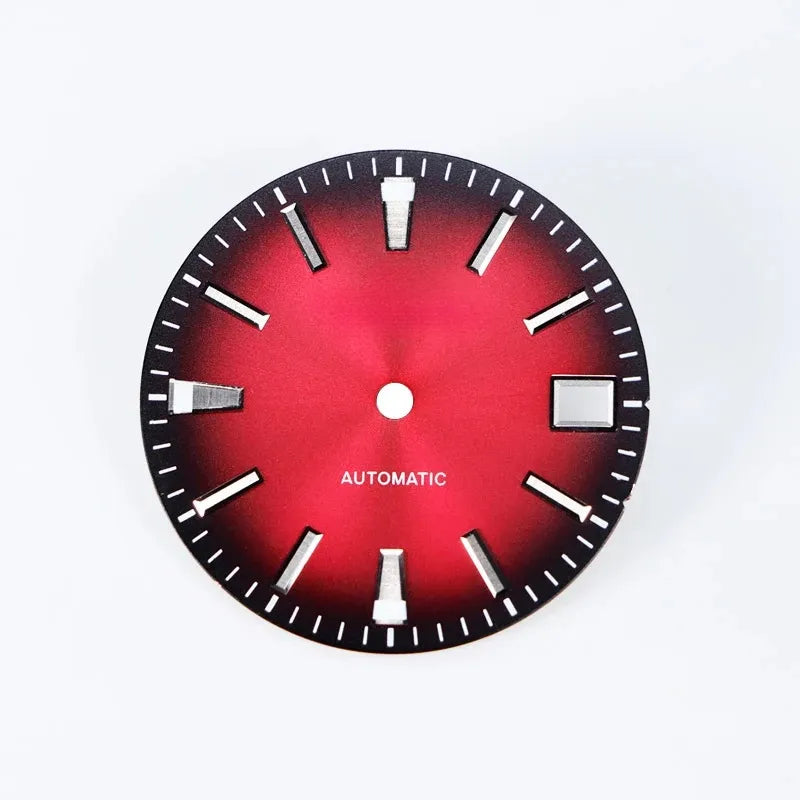 Gradient 28.5mm Dial Blue Lume sunburst Dial NH35 Movement