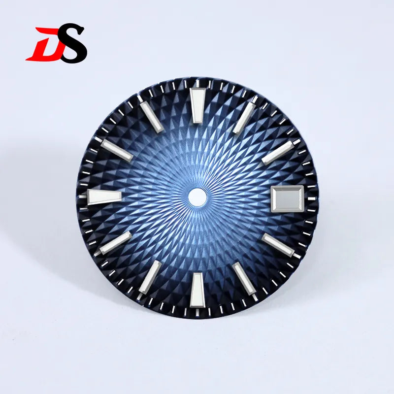 28.5mm Dial Pineapple Face Dial Diamond Pattern BGW9 Lume for NH35NH36 Movement