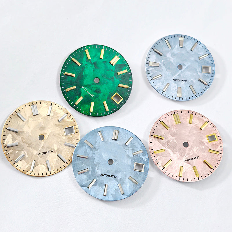 Shunbun Sakura Dial No Have Minute Mark NH35 28.5mm for SKX007GS Mod No Lume