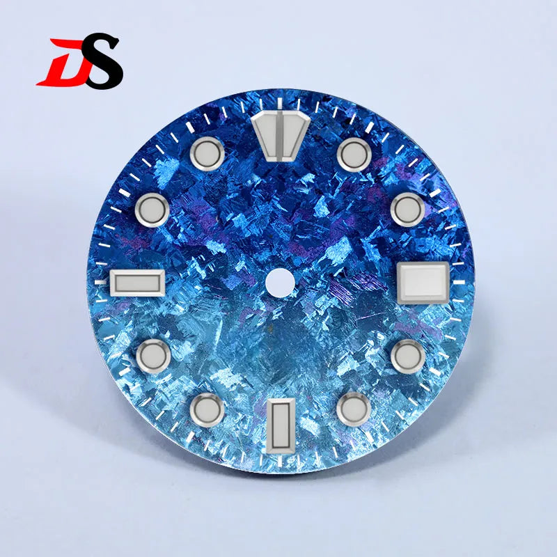 28.5mm Dial Crystal Titanium Dial Chaotic Texture BGW9 C3 Lume NH35 Movement