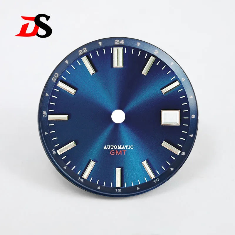 32.5mm GMT Sunburst Dial for 40mm 44GS Case NH34