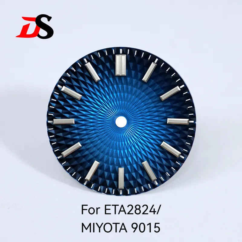 Pineapple Face Dial 28.5mm Dial No Lume Suitable for NH35 NH38 ETA2824/MIYOTA 9015 Movement No Date