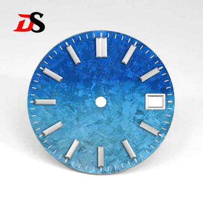 28.5mm Dial Grey Crystal Titanium Texture 28.5mm NO Lume NH35 Movement