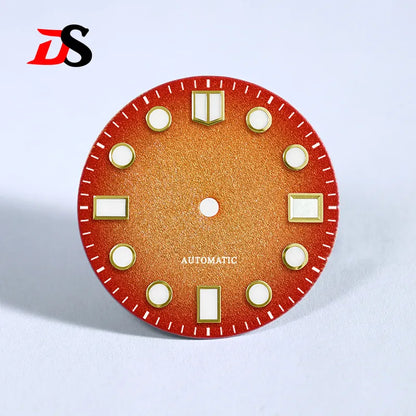 28.5mm Dial Gradient Matte Dial BGW9 C3 Lume for NH35 NH38 Movement