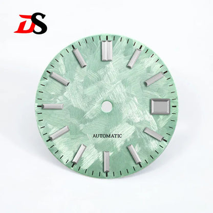 Sakura Dial Pink No Lume NH35 Movement Gold Index Rose Gold 28.5mm