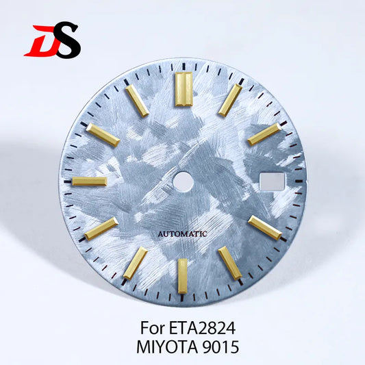 28.5MM Sakura Dial No Lume for ETA2824/MIYOTA 9015 Movement No Date