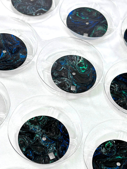 Lava Carbon Fiber No Lume NH35 NH38 Movement 28.5mm