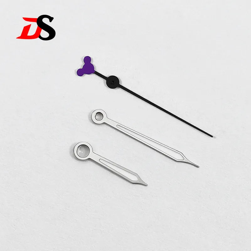 Watch Hand Mickey Shape Blue Lume for Nh36 Nh35 Movement SKX007 Watch Accessories