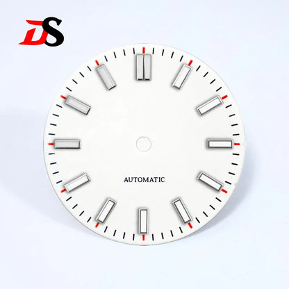 28.5mm Dial Sunburst Dial Blue Lume NH35 Movement No Date