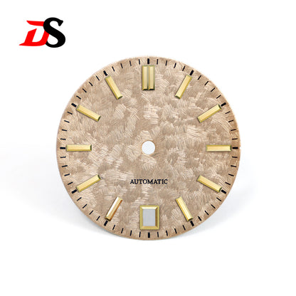 62GS Mod Dial Sakura Minute Mark NH34Gmt HI-BEAT 6 O'clock Date Xinzhou No Lume28.5mm for SKX007NH35