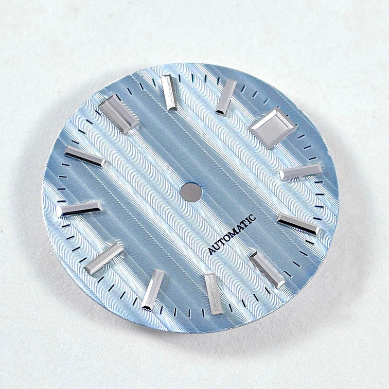 Vertical Pattern GS Bamboo Vertical Grain 28.5MM Dial Nh35 NH34