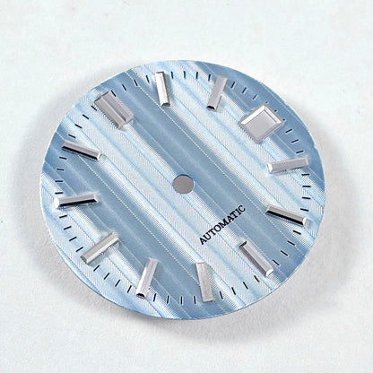 Vertical Pattern GS Bamboo Vertical Grain 28.5MM Dial Nh35 NH34