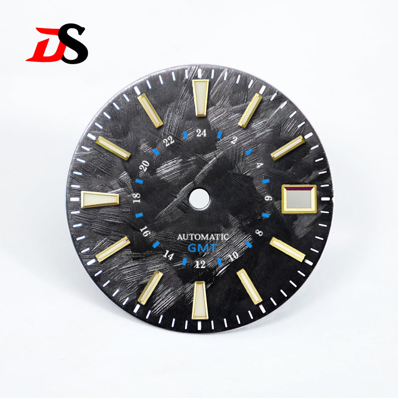 DS Sakura Blue GMT Dial 28.5mm Blue Lume NH34GMT Movement