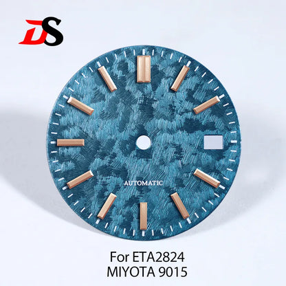 28.5mm Dial 62GS Xinzhou Sakura Dial No Lume for ETA2824 SW200 MIYOTA9015 Movement