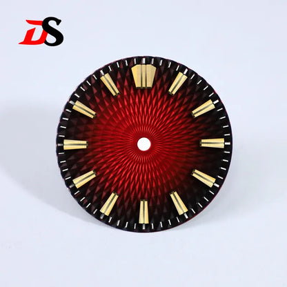 28.5mm Dial Pineapple Face Dial GS Diamond Pattern No Lume Suitable for NH35NH36 Movement