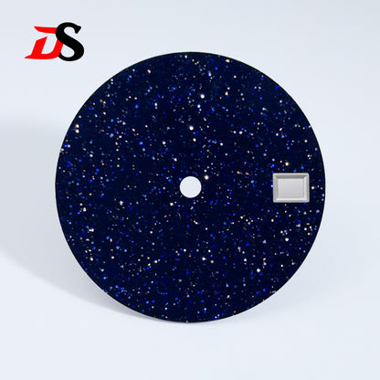 NH35 Dial Blue Starry Sky Blue Sands Stone Sterile Blank Date/No Date NH35 NH38