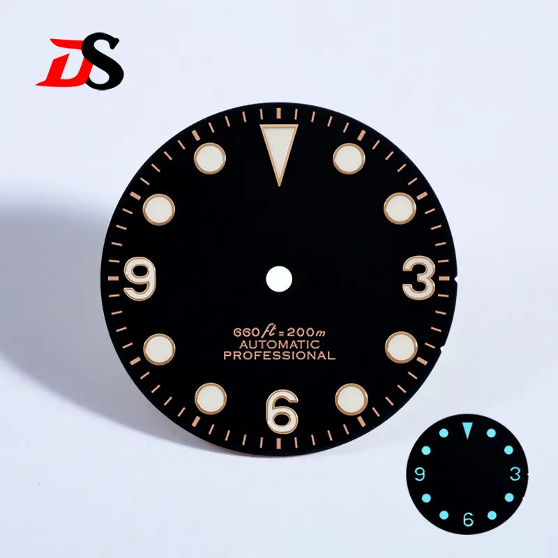 369 Matte Dial Black Tudor-style NH38 Movement BGW9 Lume