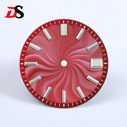 Guilloche Dial Envelope Index No Lume Sterile 28.5mm NH35NH34 Movement 3 O'clock /6O'clock /no Date