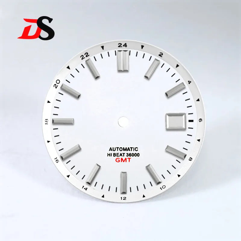 32.5mm HI-BEAT 36000 GMT Sunburst Dial for 40mm 44GS Case NH34 Movement